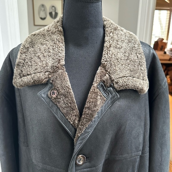 Christ Men’s Sheepskin coat Size 56 - like new - Picture 3 of 10